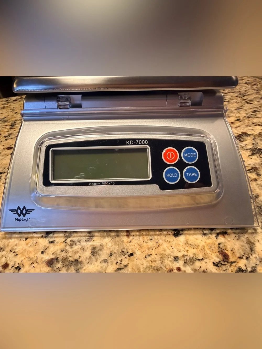 Stainless Steel My Weigh 7000 Kitchen (or SHIPPING) Electric Scale.  NWOT